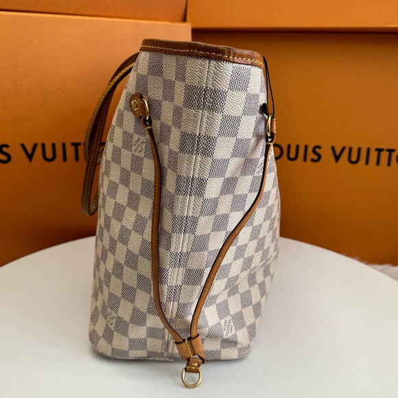 💎✨Authentic✨💎 Louis Vuitton Neverfull MM Damier Azur - Picture 7 of 14